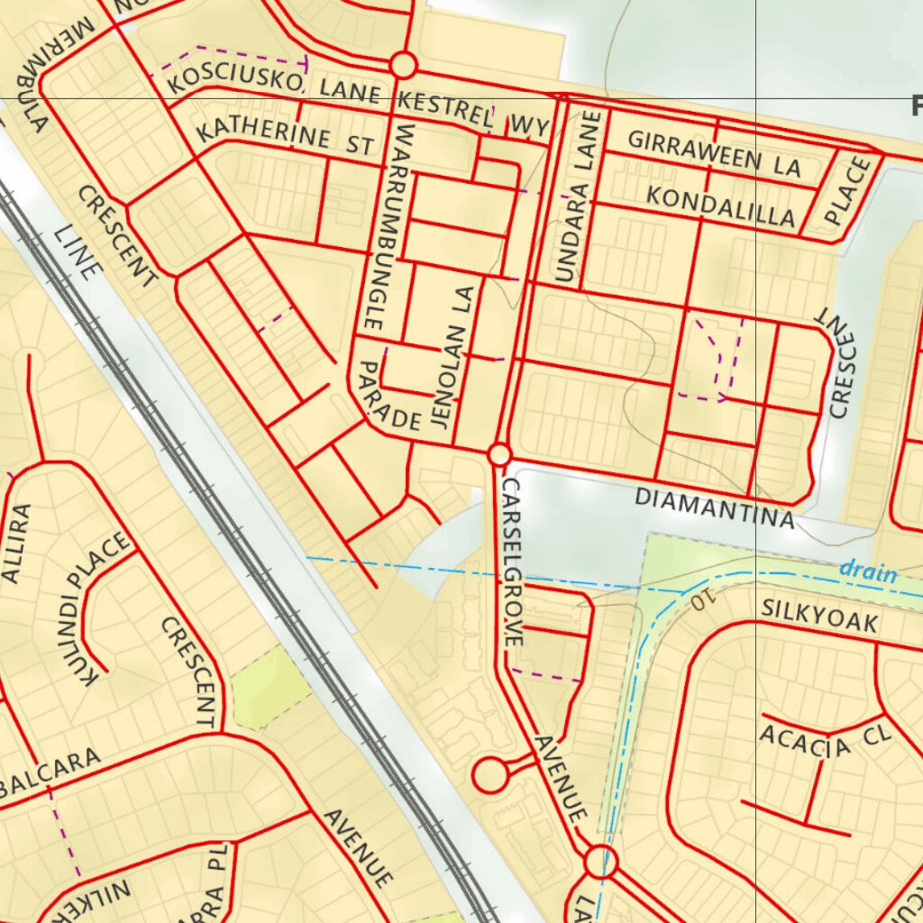 Zillmere (9543343) map by Department of Resources Avenza Maps