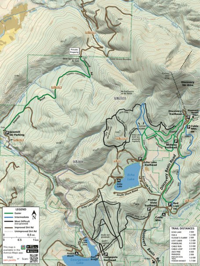 Echo Lake XC Ski Trails