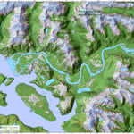 Río Baker 5 - Caleta Tortel 1/50.000