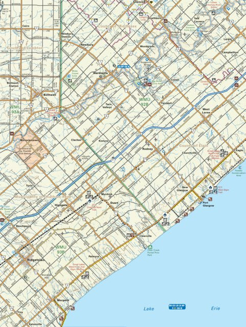 SOON08 Ridgetown - Southern Ontario Topo