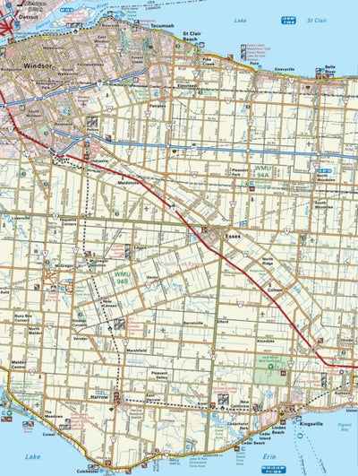 SOON02 Windsor - Southern Ontario Topo