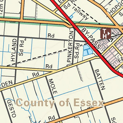 SOON02 Windsor - Southern Ontario Topo