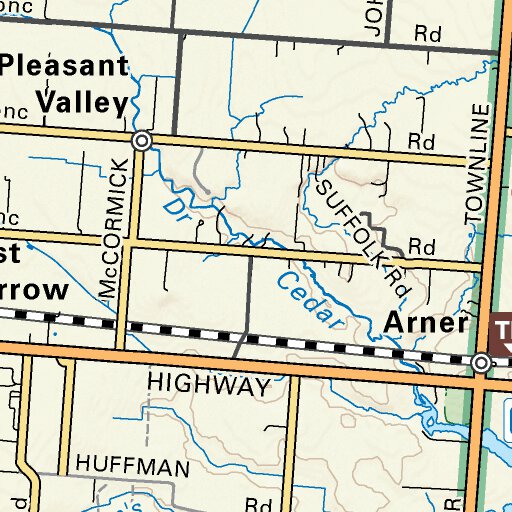 SOON02 Windsor Southern Ontario Topo Map by Backroad Mapbooks