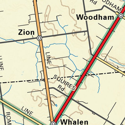 SOON25 Lucan - Southern Ontario Topo