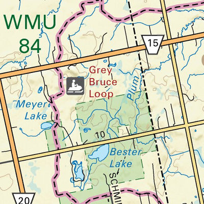 SOON49 Walkerton - Southern Ontario Topo