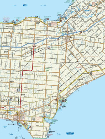 SOON03 Leamington - Southern Ontario Topo