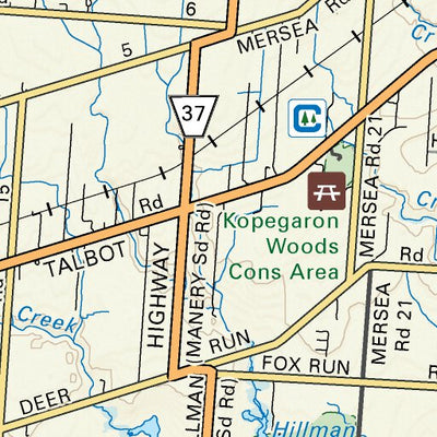 SOON03 Leamington - Southern Ontario Topo