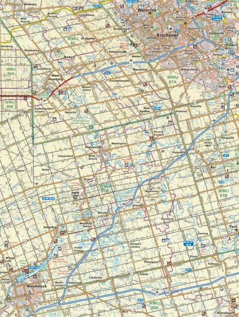 SOON27 Woodstock - Southern Ontario Topo