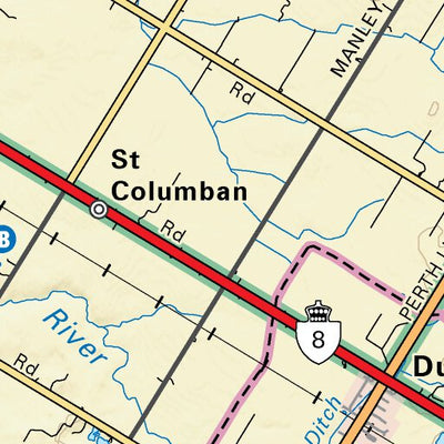 SOON33 Mitchell - Southern Ontario Topo