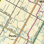 SOON34 Milverton - Southern Ontario Topo