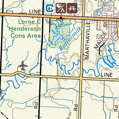 SOON14 Petrolia - Southern Ontario Topo