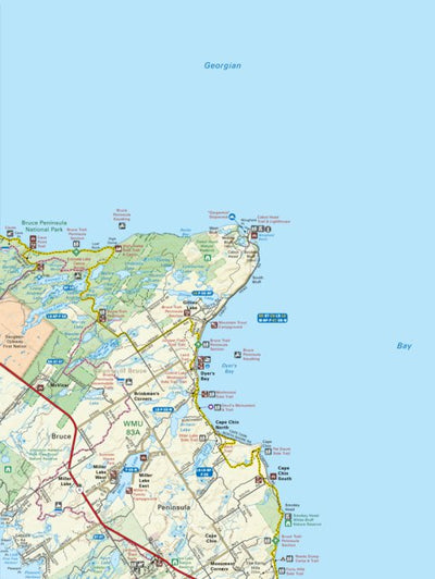 SOON64 Cape Chin - Southern Ontario Topo