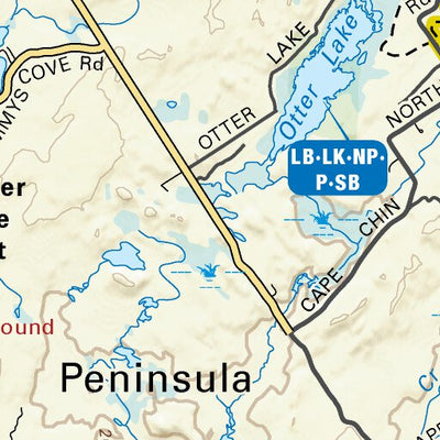 SOON64 Cape Chin - Southern Ontario Topo