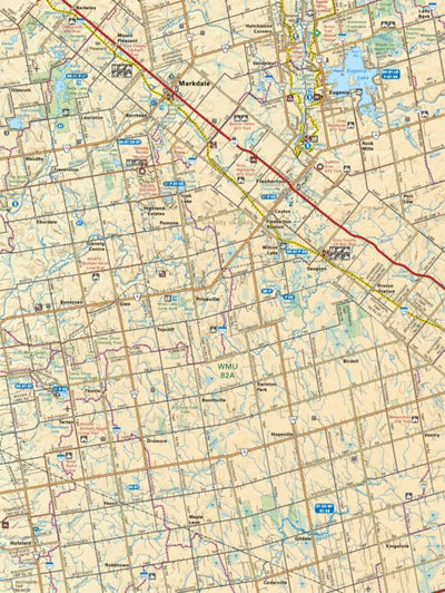 SOON51 Markdale - Southern Ontario Topo