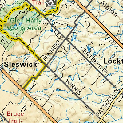 SOON45 Caledon - Southern Ontario Topo