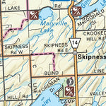 SOON55 Sauble Beach - Southern Ontario Topo