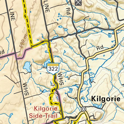 SOON52 Shelburne - Southern Ontario Topo