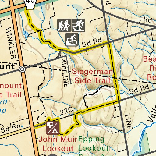 SOON57 Meaford Southern Ontario Topo Map by Backroad Mapbooks