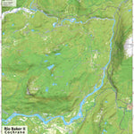 Río Baker 2 - Saltón del Baker - Río Nef - Cochrane 1/50.000