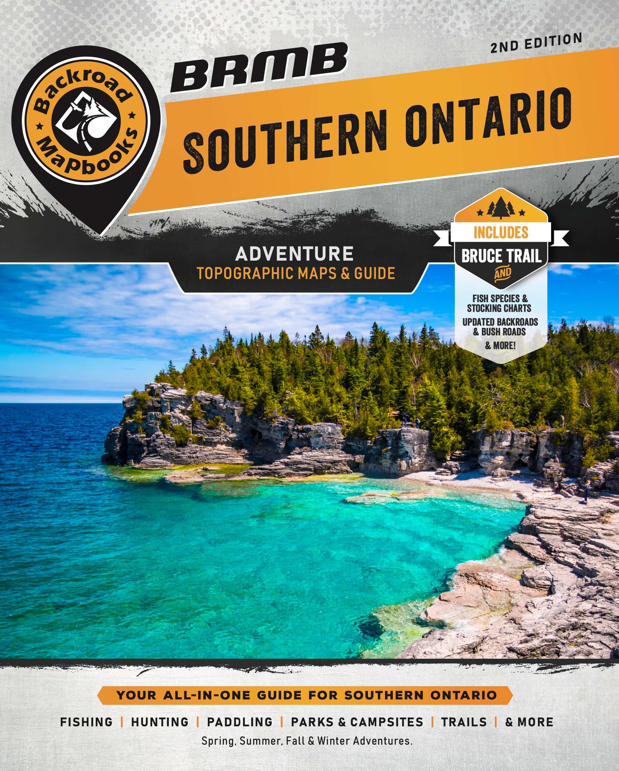 Backroad Mapbook Southern Ontario 2nd Ed (SOON Map Bundle) by Backroad ...