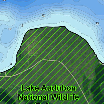 Audubon, Lake - Embankment