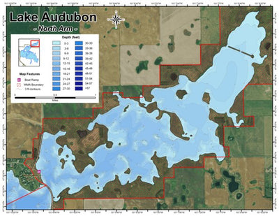 Audubon, Lake - North Arm