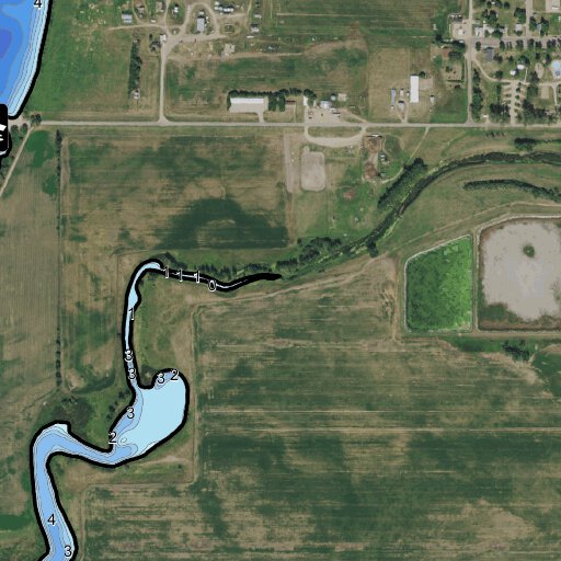 West Lake Napoleon Logan County Map by North Dakota Game and Fish Department Avenza Maps