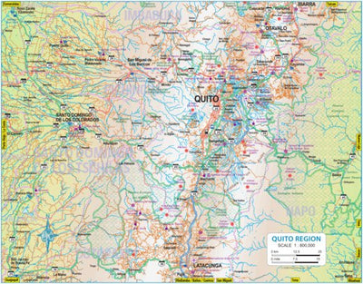 Quito City Region 1:800,000 - ITMB