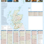 Collins Castles Map of Scotland