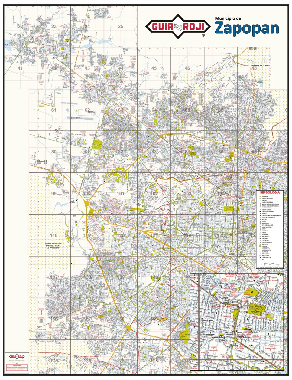 Guia Roji Calles Monterrey Zona Metropolitana Map By Guia, 54% OFF