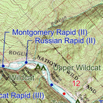 RiverMaps - Rogue Wild & Scenic River, Oregon (2 maps)