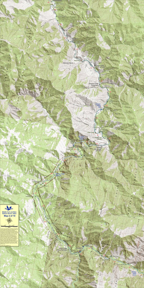 RiverMaps - Middle Fork & Main Salmon (Map 2)