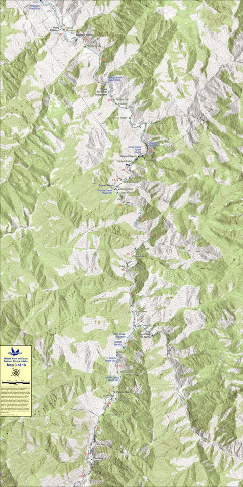 RiverMaps - Middle Fork & Main Salmon (Map 3)