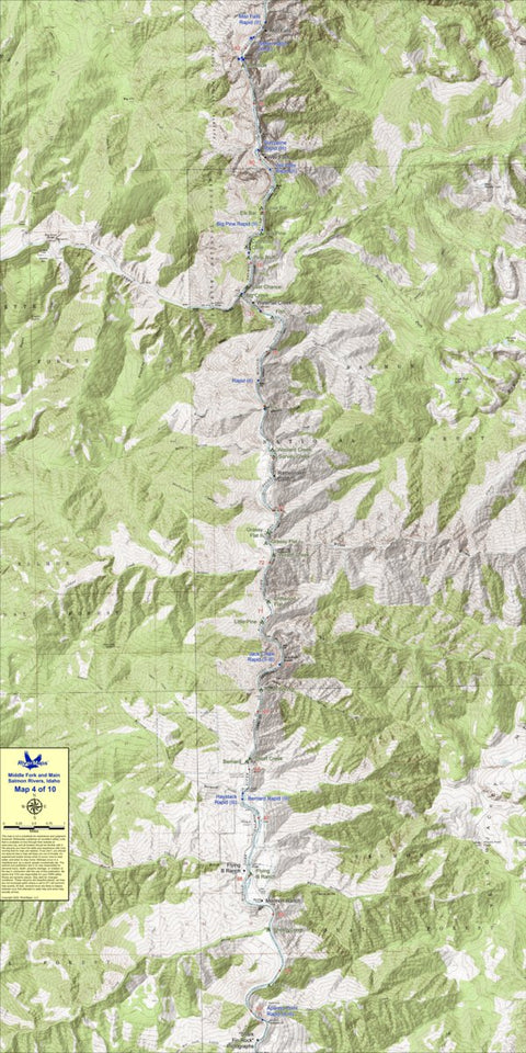 RiverMaps - Middle Fork & Main Salmon (Map 4)