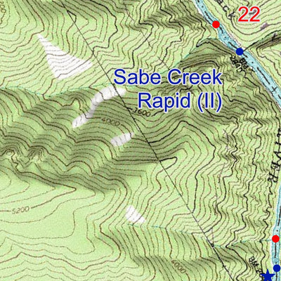 RiverMaps - Middle Fork & Main Salmon (Map 7)