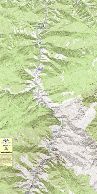 RiverMaps - Middle Fork & Main Salmon (Map 6)