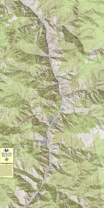 RiverMaps - Middle Fork & Main Salmon (Map 10)