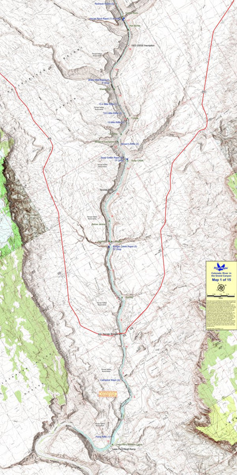 RiverMaps - Grand Canyon (Map 1)