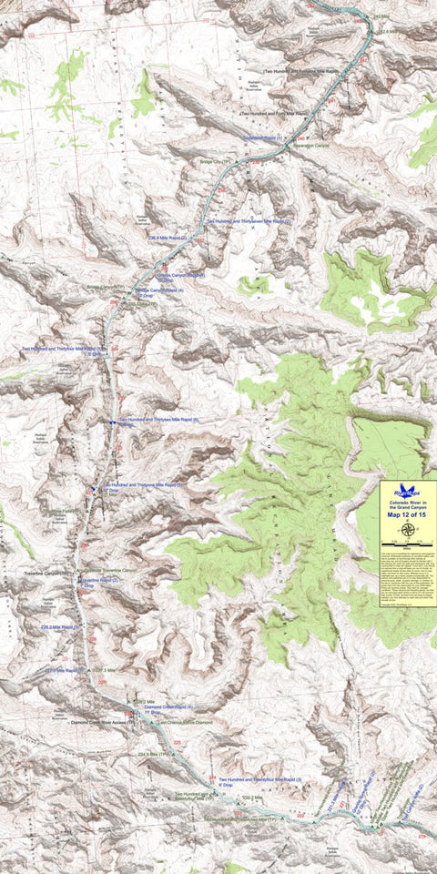 RiverMaps - Grand Canyon (Map 12)