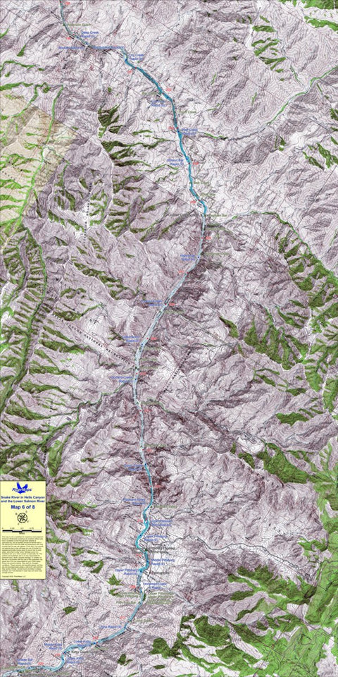 RiverMaps - Hells Canyon & Lower Salmon (Map 6)