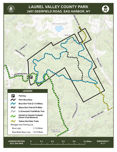 Laurel Valley Trail Map