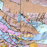 105N, Lansing Range: Yukon Bedrock Geology