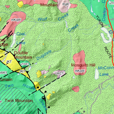 105D, Whitehorse: Yukon Bedrock Geology