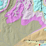 116F & 116G, Ogilvie River: Yukon Bedrock Geology