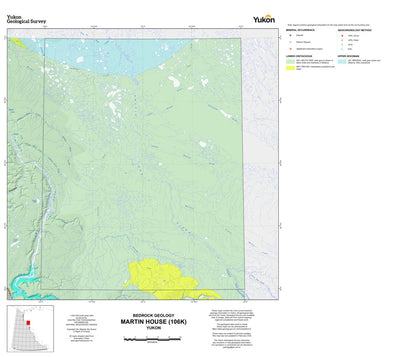 106K, Martin House: Yukon Bedrock Geology
