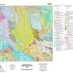 106E, Wind River: Yukon Bedrock Geology