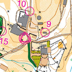 Woodhouse Orienteering Course Easy (Long2)