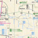 群馬県広域バスナンバリング活用・広域バス路線図
