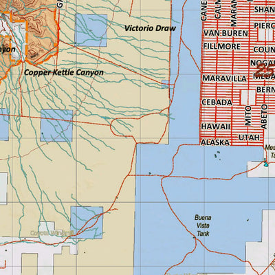 NM Unit 25 Land Ownership Map
