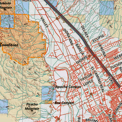 NM Unit 25 Land Ownership Map